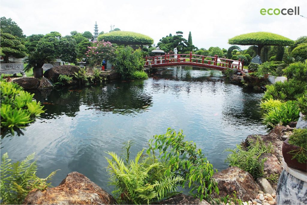 Các yếu tố phong thuỷ trong thi công cảnh quan sân vườn